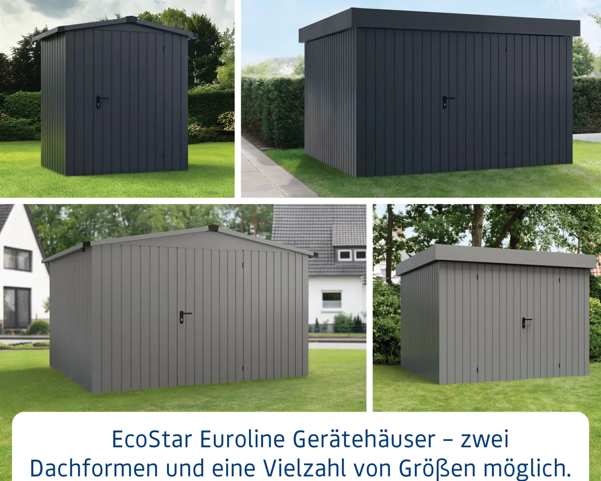 EcoStar Unterkonstruktion für Gerätehaus SD2