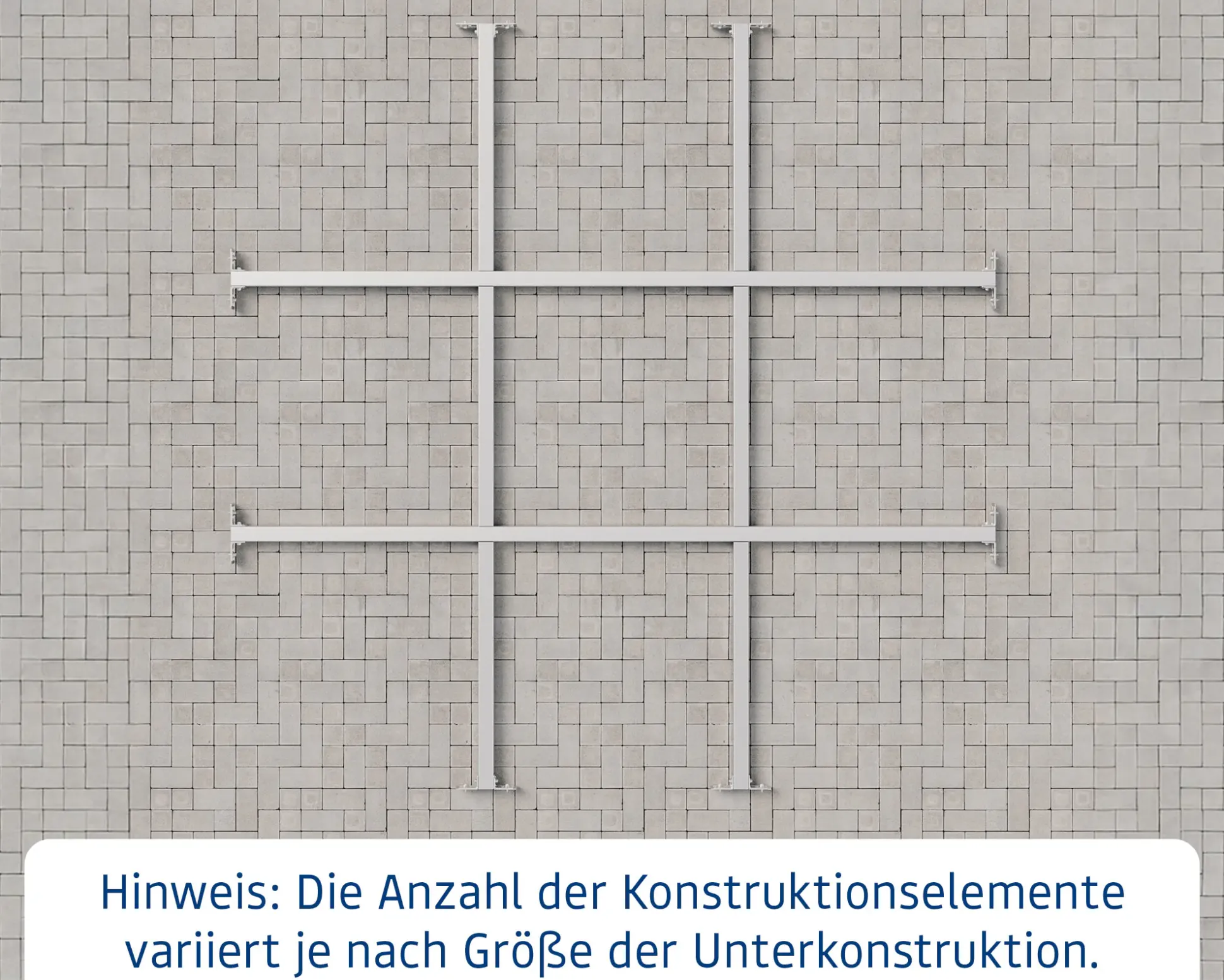EcoStar Unterkonstruktion für Gerätehaus SD2