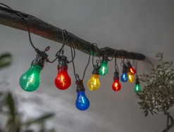 Eglo LED Lichterkette Außen Circus 4,05 m bunt
