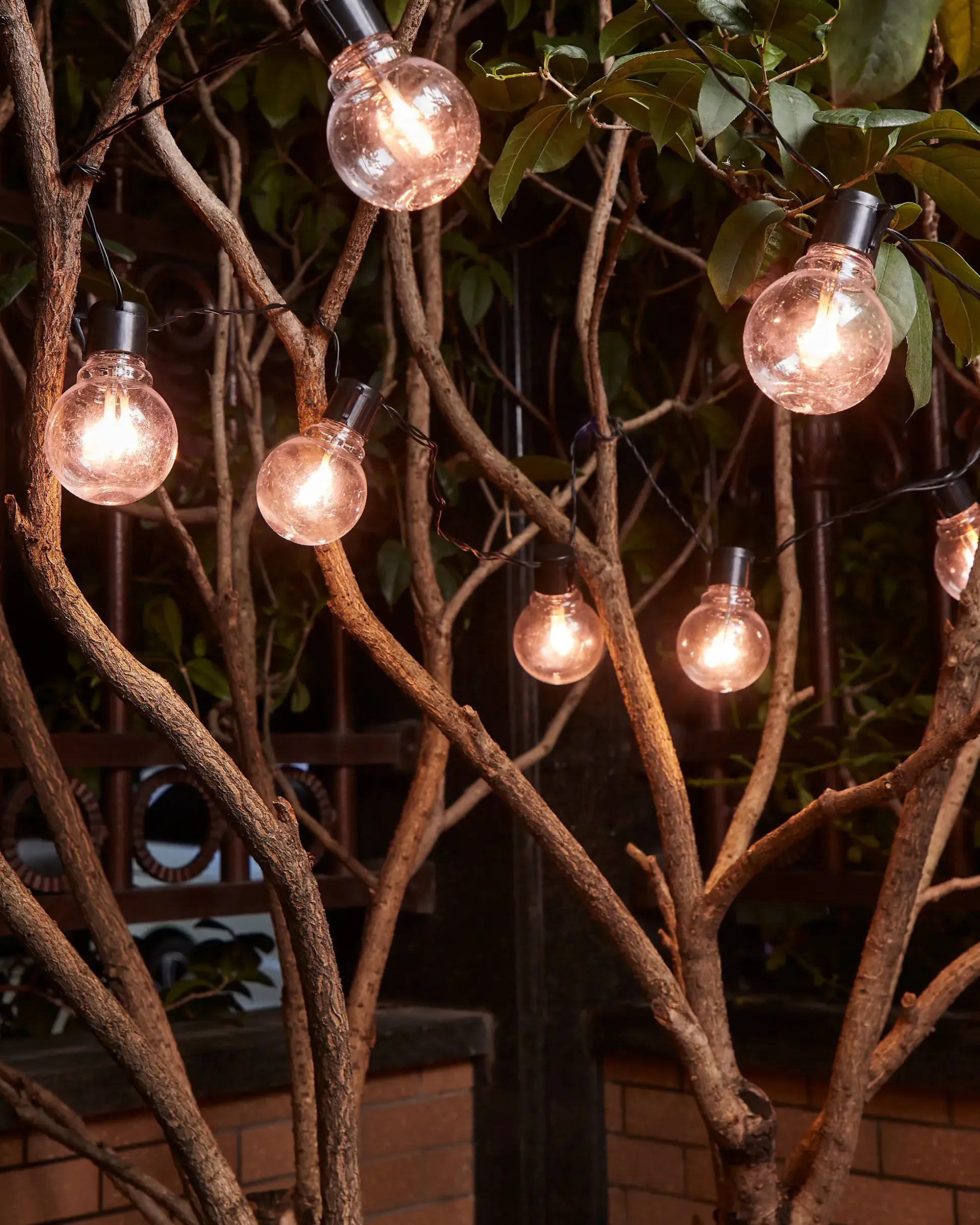 Eglo LED Lichterkette außen 4,5 m warmweiß Partaj