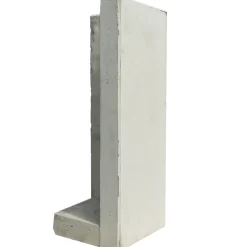 EHL L-Stein Ecke Beton 50 x 50 x 155 cm grau