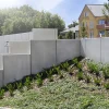 EHL L-Stein Ecke Beton 50 x 50 x 105 cm 2-teilig grau