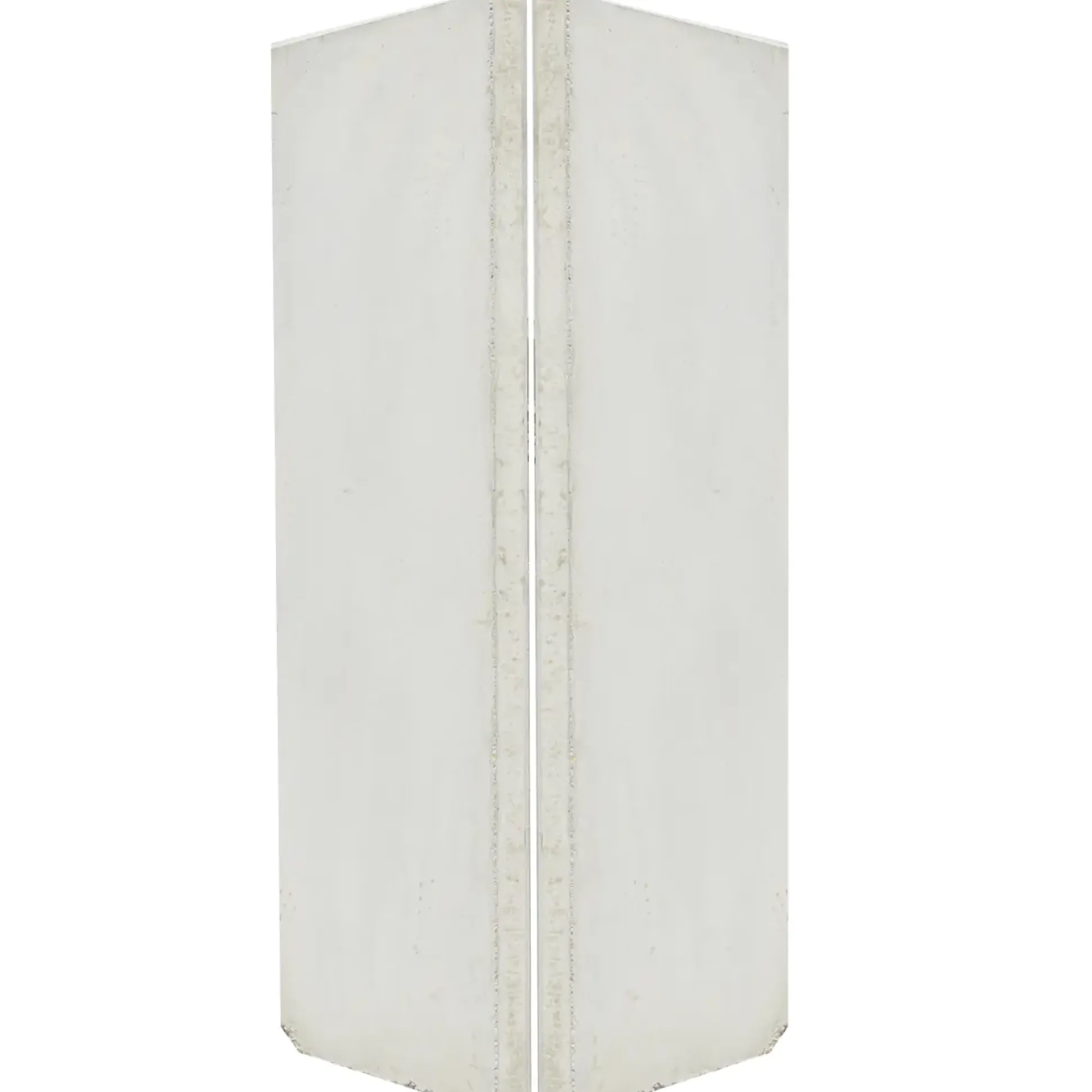 EHL L-Stein Ecke Beton 50 x 50 x 155 cm 2-teilig grau