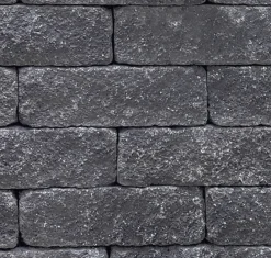 EHL Mauerstein Anzio Antik Light Halbstein 25 x 18 x 15 cm basalt-anthrazit