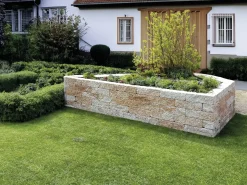 EHL Mauerstein Anzio Antik Light Halbstein 25 x 18 x 15 cm sandstein-gelb