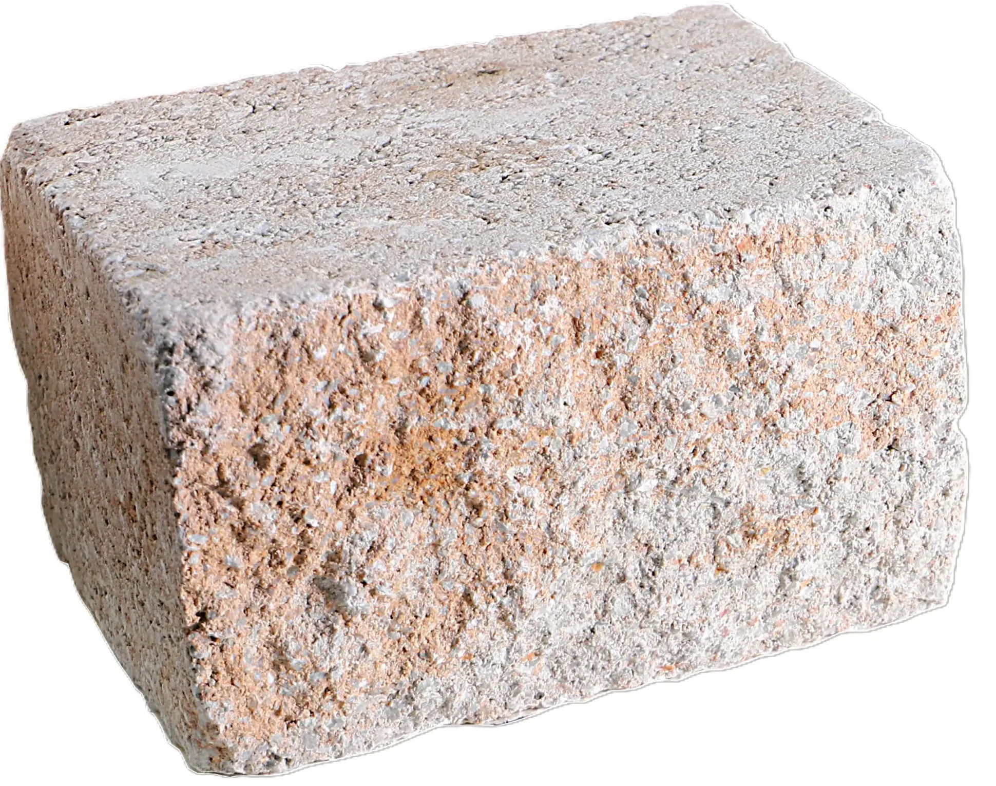 EHL Mauerstein Anzio Antik Light Halbstein 25 x 18 x 15 cm sandstein-gelb