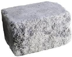 EHL Mauerstein Anzio Antik Light Halbstein 25 x 18 x 15 cm grau-anthrazit-nuanciert