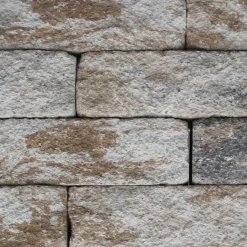 EHL Mauerstein Anzio Antik Light Halbstein 25 x 18 x 15 cm Muschelkalk
