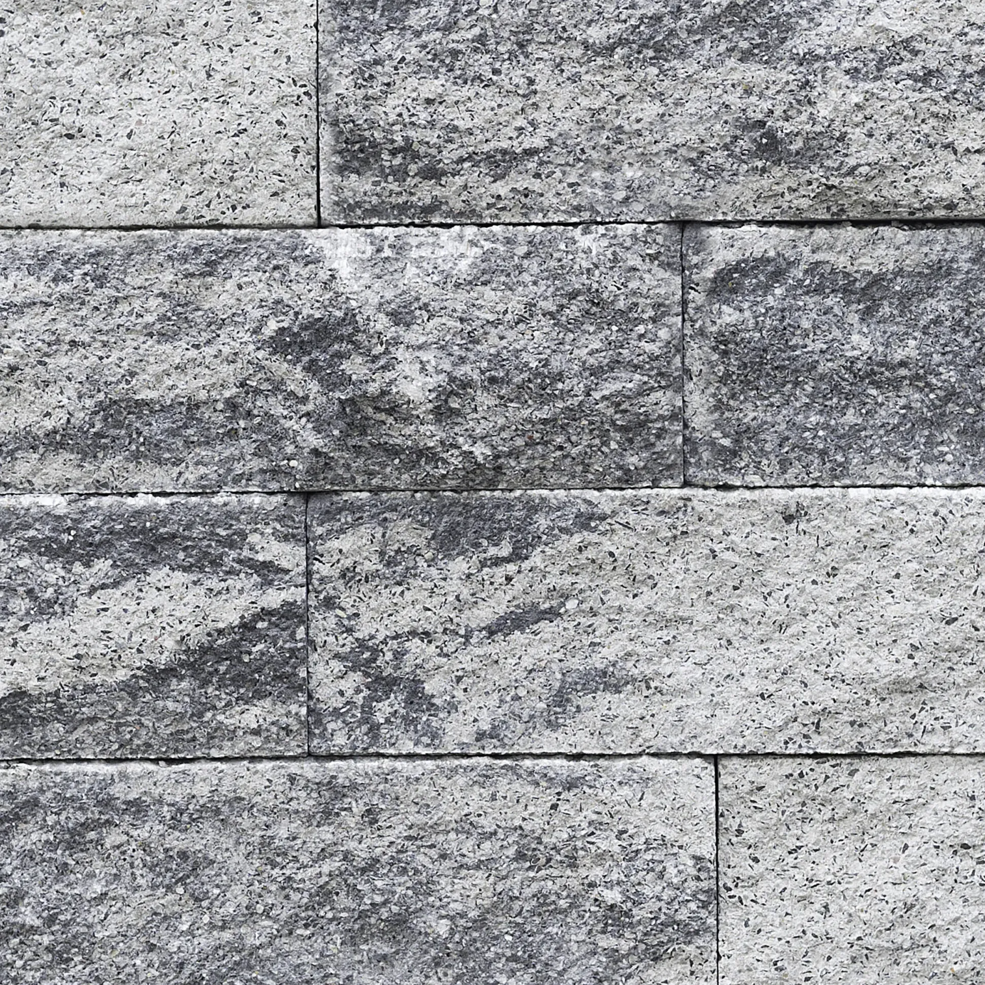 EHL Mauerstein Anzio Light Halbstein 25 x 18 x 15 cm grau-anthrazit-nunaciert