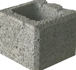 EHL Mauerstein Planomur Halbstein 25 x 25 x 20 cm grau