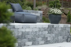 EHL Mauerstein Verona Antik 40 x 20 x 14 cm grau-anthrazit-nuanciert