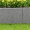 EHL Palisade Palibord Tulo Rechteck 50 x 30 x 8 cm grau