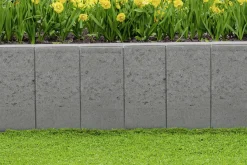 EHL Palisade Palibord Tulo Rechteck 50 x 30 x 8 cm grau