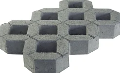 EHL Rasengitterstein 61,2 x 40,8 x 8 cm grau