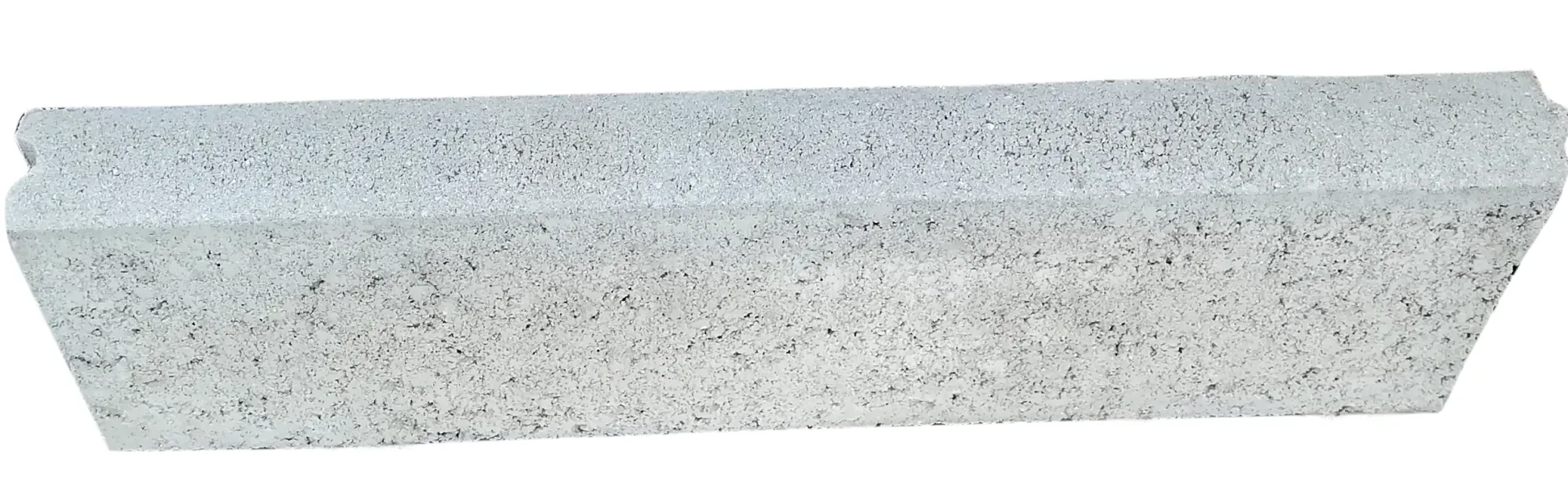 EHL Rasenkantenstein abgerundet 50 x 15 x 5 cm grau