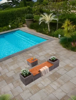 EHL Terrassenplatte Artano 60 x 40 x 4 cm sandstein nuanciert