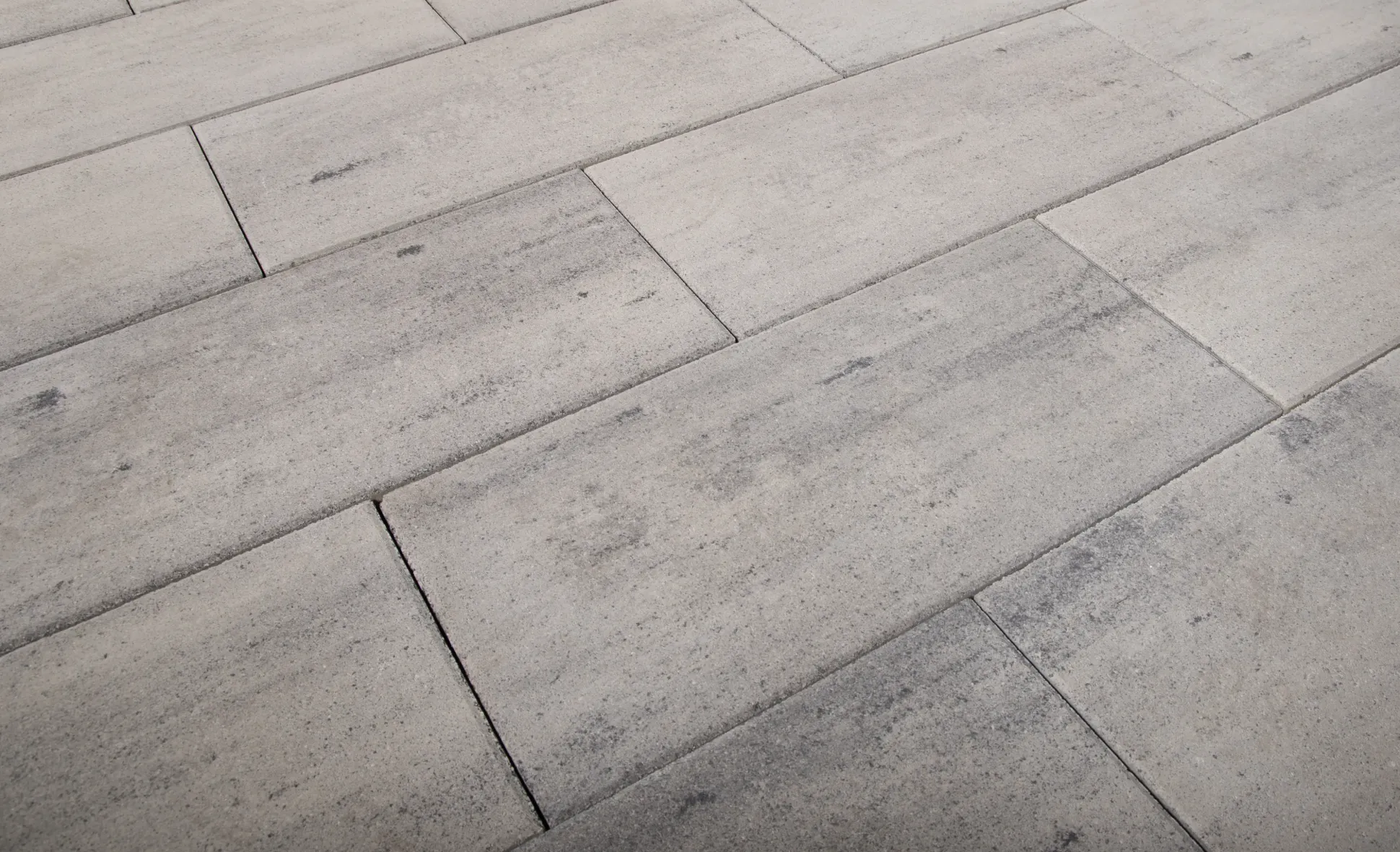 EHL Terrassenplatte Bellaria 80 x 40 x 5 cm weiß-anthrazit-nuanciert
