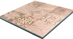 EHL Terrassenplatte Mosaik 60 x 60 x 4 cm braun beige