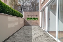 EHL Terrassenplatte Mosaik 60 x 60 x 4 cm grau anthrazit