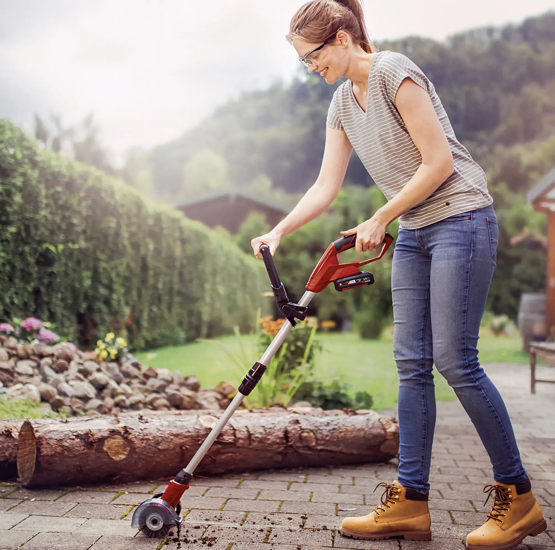 Einhell Akku Fugenreiniger GC-CC 18 Li-Solo, 18 V