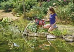 Einhell Akku Gartenpumpe AQUINNA 18/30 F LED 3000 l/h