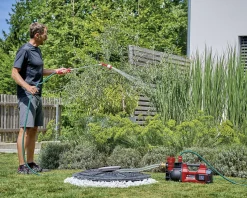 Einhell Akku-Gartenpumpe AQUINNA 36/38 F LED 3.800 l/h