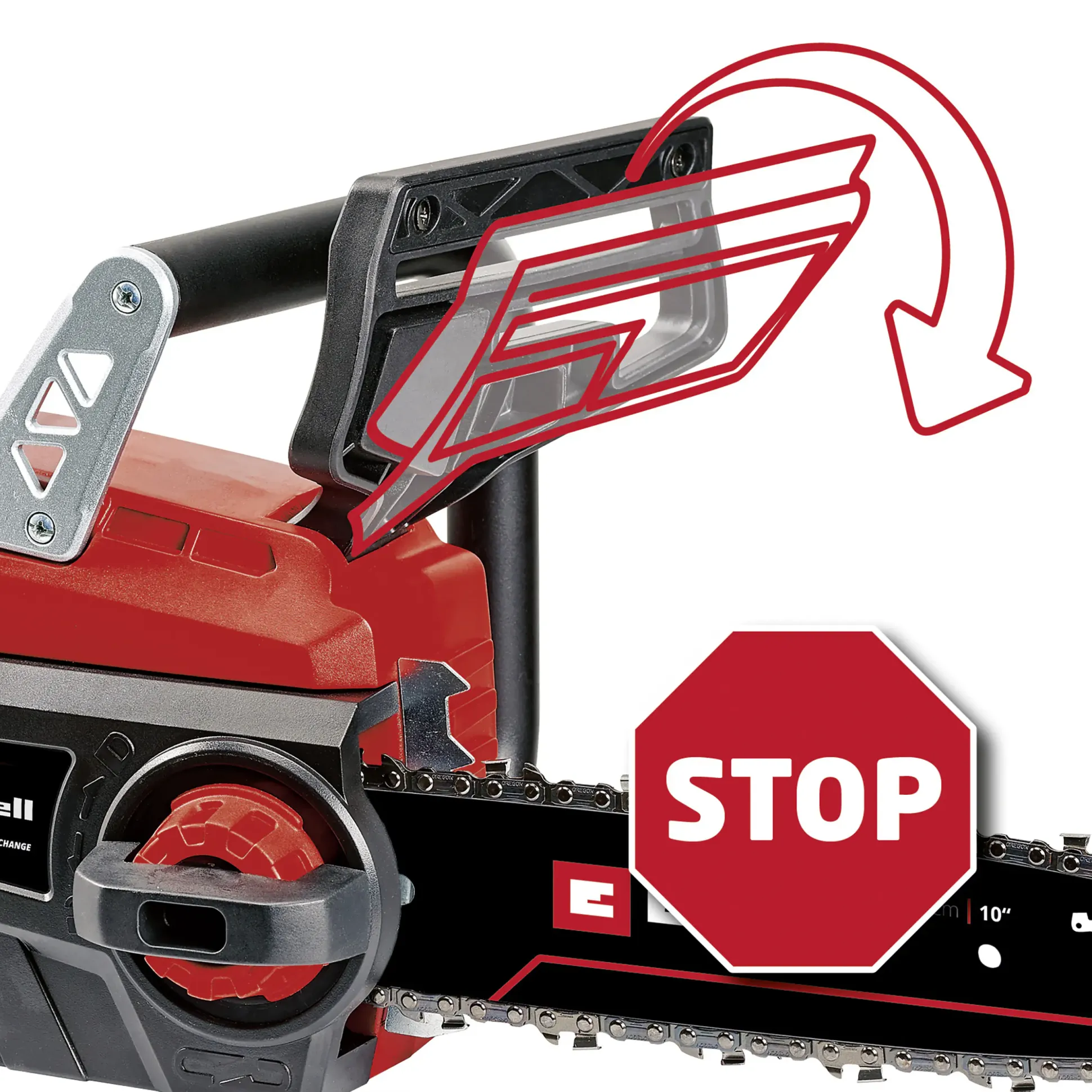 Einhell Akku-Kettensäge GE-LC 18/25-1 Li Kit 25 cm Schwertlänge mit 3,0 Ah Akku