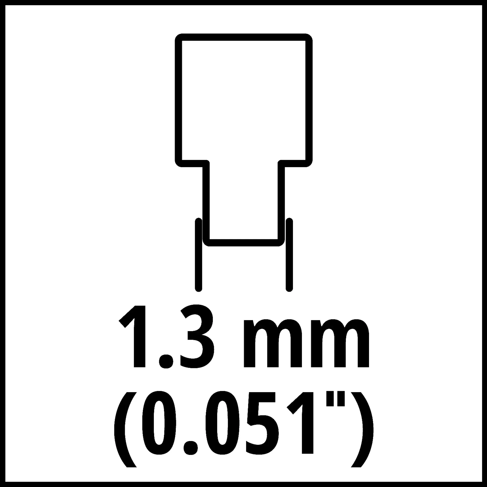 Einhell Ersatzkette für Einhell Kettensägen 25 cm 39 Treibglieder