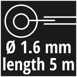 Einhell Ersatzspule GE-CT 18/28 5 m 1,6 mm