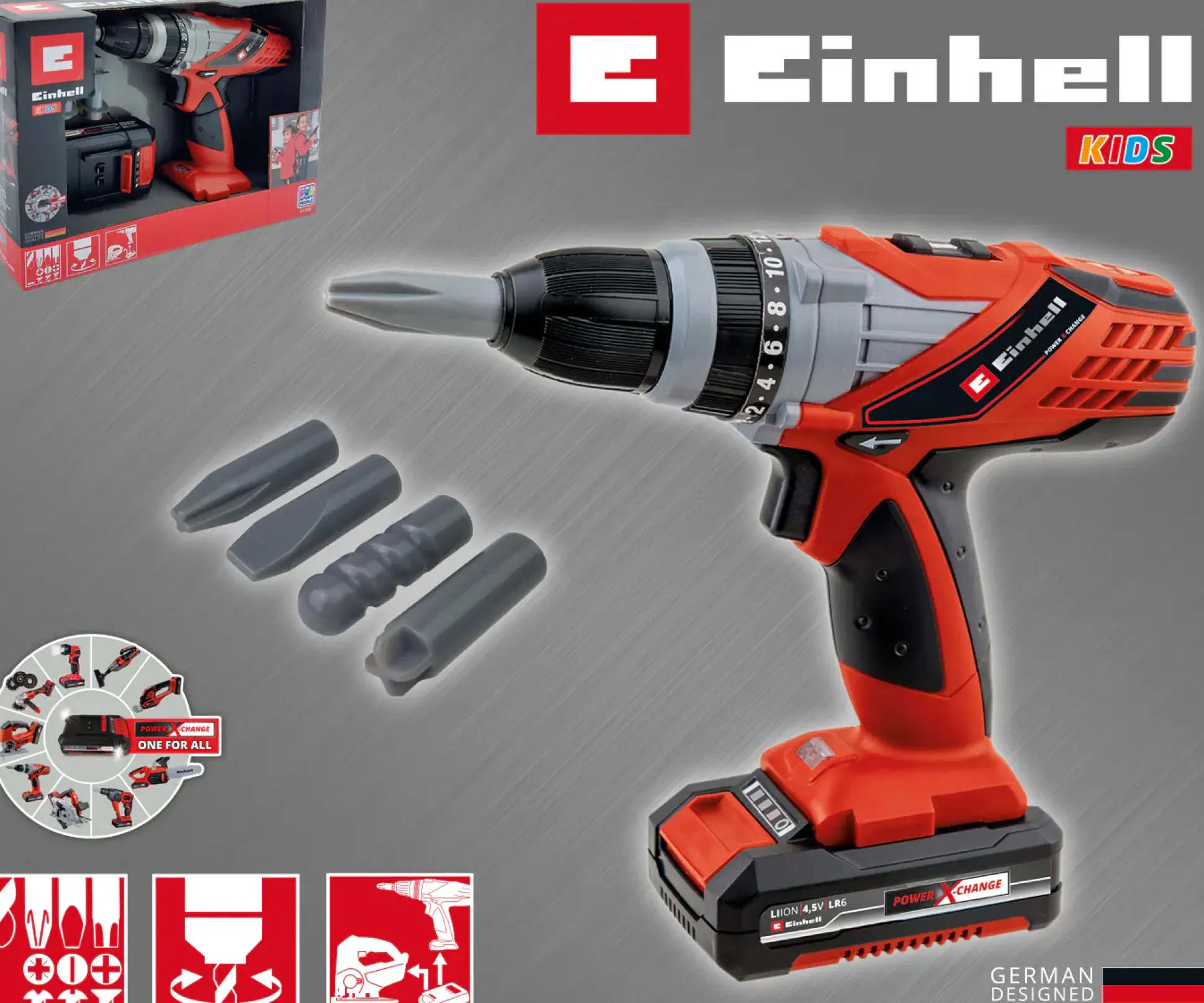 Einhell Kids Kinder-Akkuschrauber