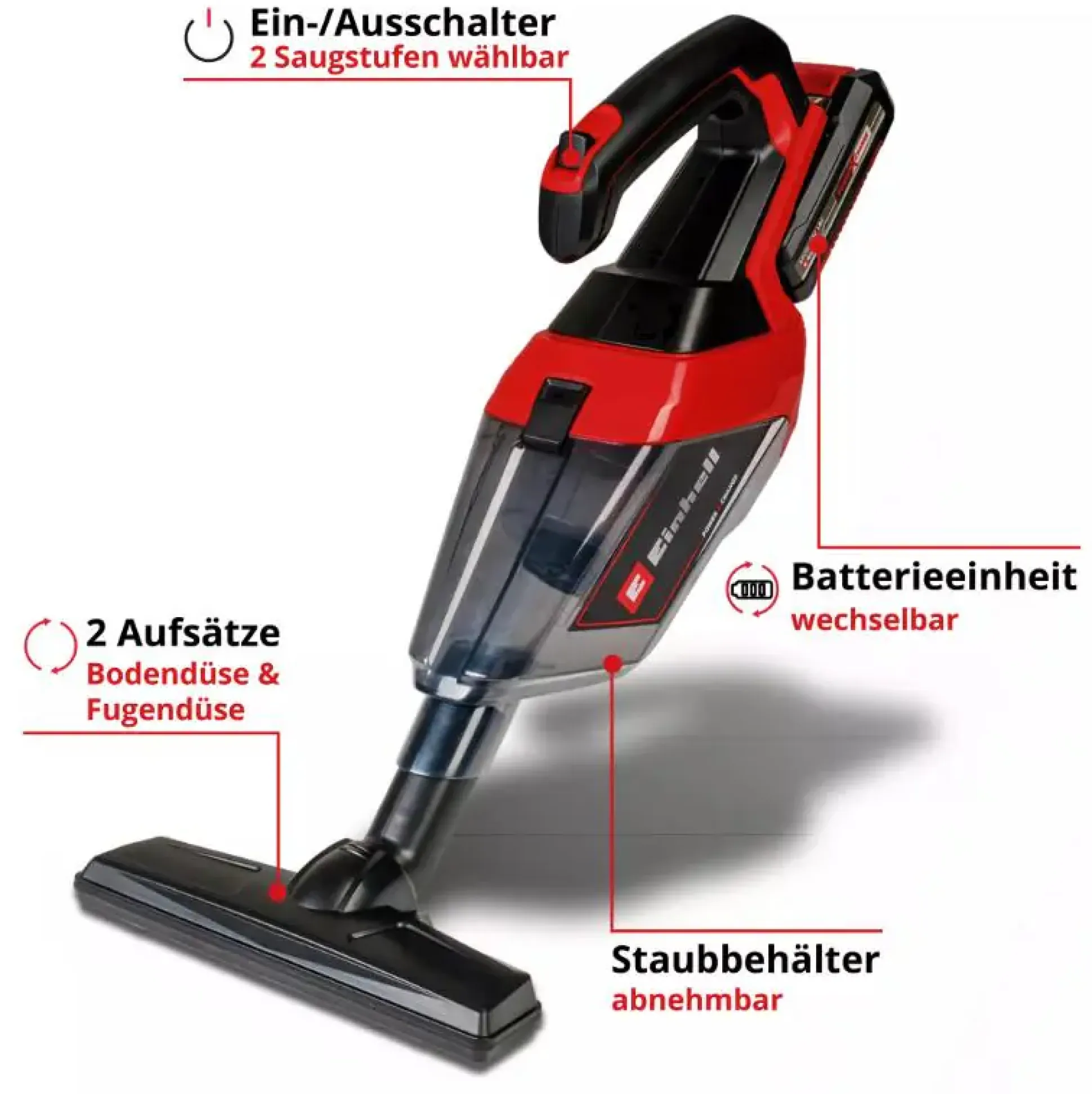 Einhell Kids Kinder-Akkustaubsauger