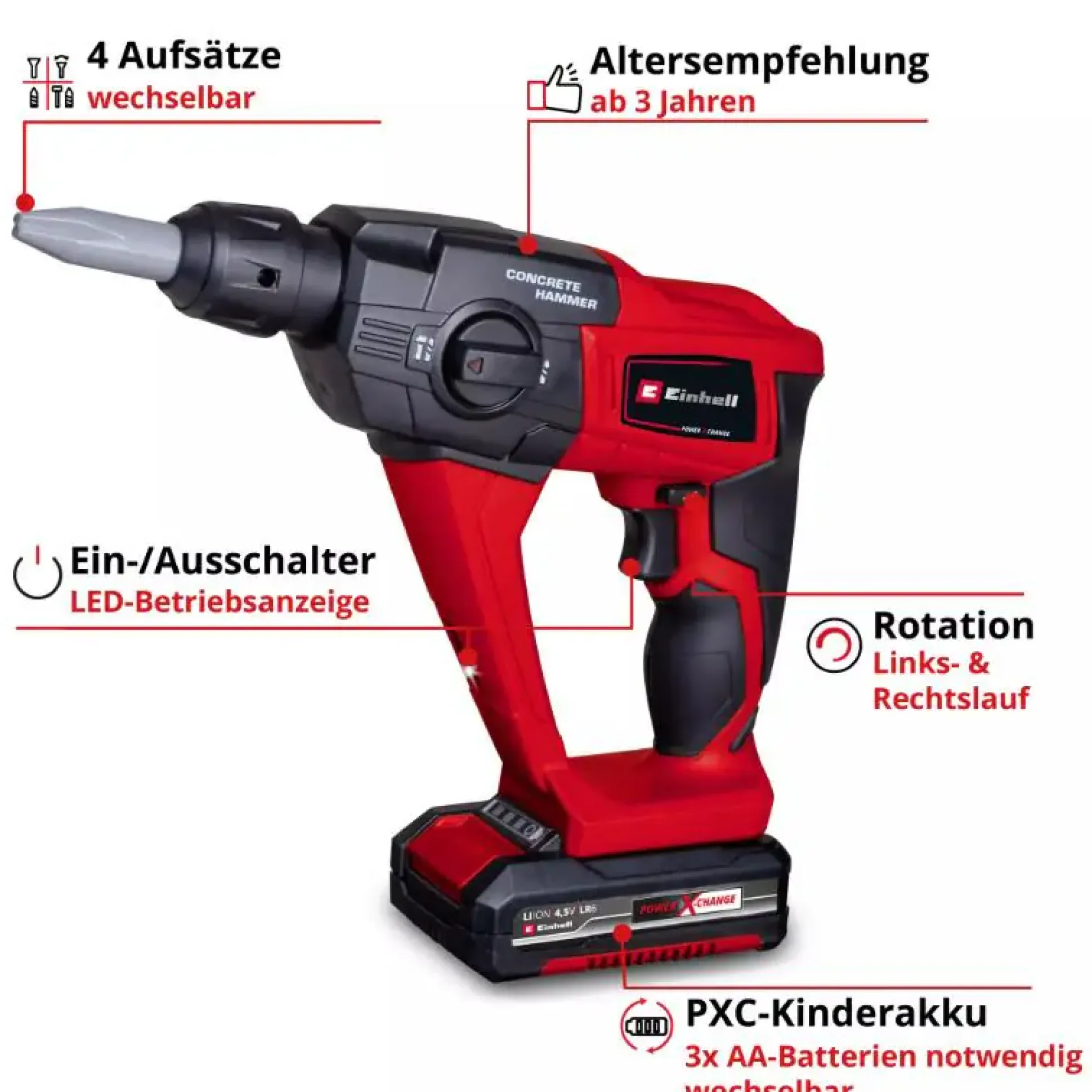 Einhell Kids Kinder-Bohrhammer