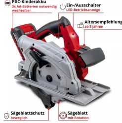 Einhell Kids Kinder-Handkreissäge