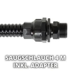 Einhell Saugschlauch 4 m für Pumpe Kunststoff