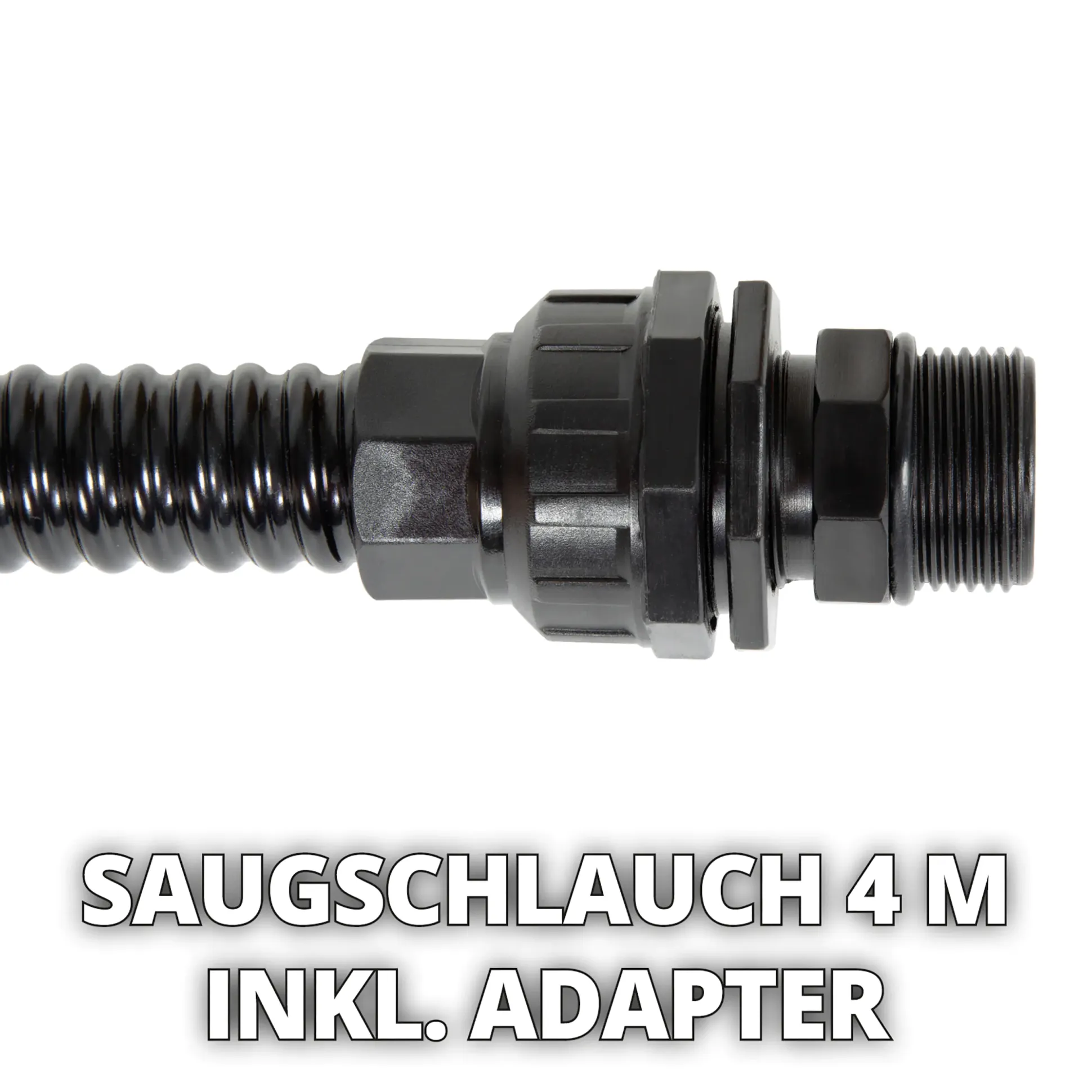 Einhell Saugschlauch 4 m für Pumpe Kunststoff