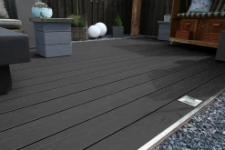 elephant Terrassendiele WPC 300 x 14 x 2,5 cm BiColor braun / grau