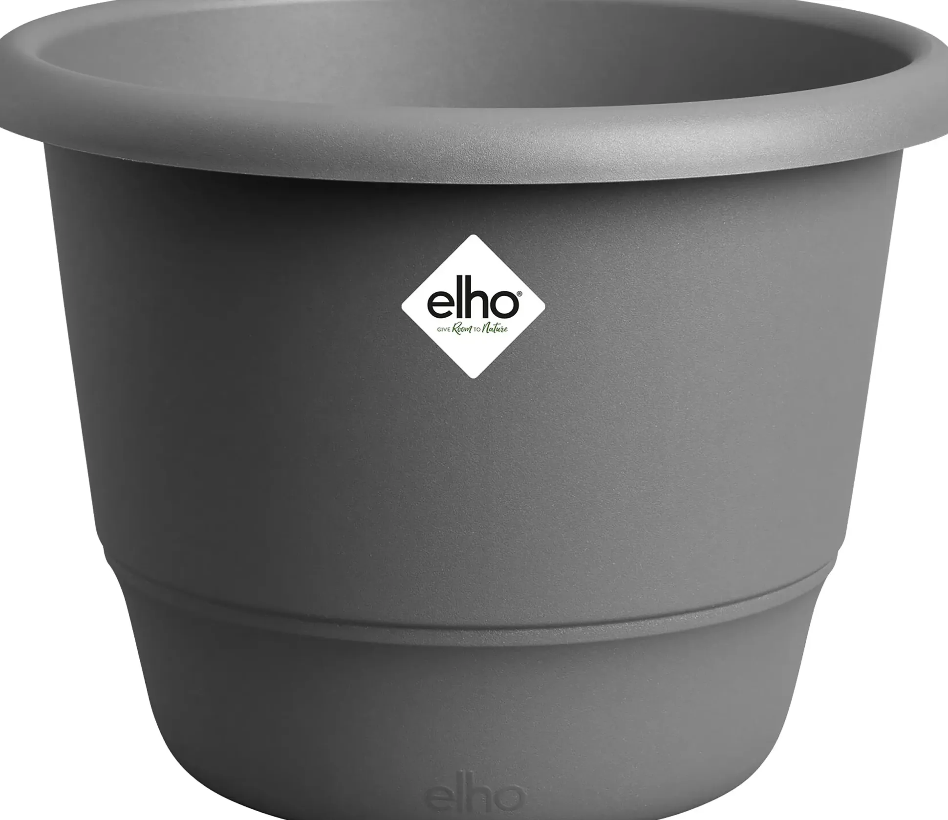 Elho Übertopf Amiga Kunststoff schwarz Ø 47 x 35 cm