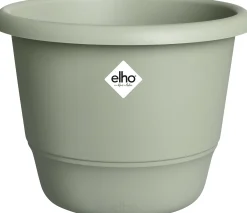 Elho Übertopf Amiga Kunststoff grün Ø 39 x 29 cm