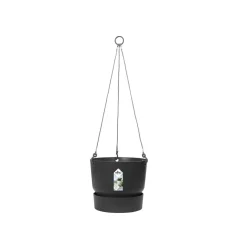 Elho Hängeampel Greenville schwarz Ø 24 cm
