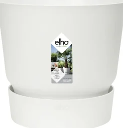 Elho Pflanztopf Greenville Ø 25 x 23 cm weiß