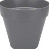 Elho Pflanztopf Loft Urban mit Rollen Ø 50 x 44,5 cm anthrazit