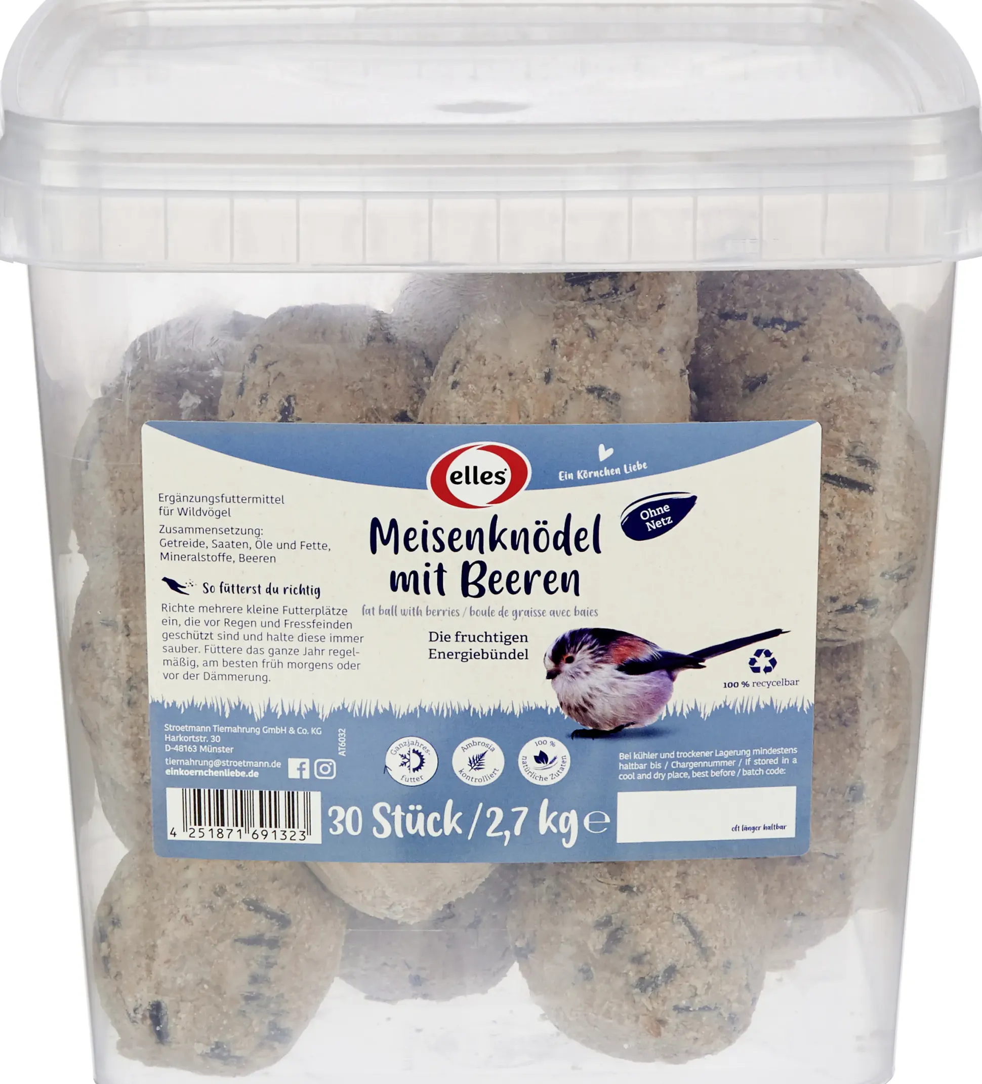 Elles Beerenknödel ohne Netz 30 Stück