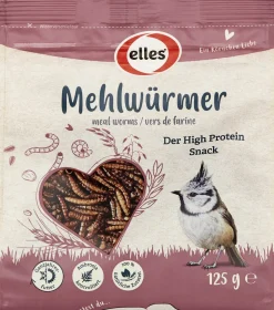 Elles Wildvogelfutter Mehlwürmer 125 g