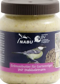 Erdnussbutter für Vögel mit Mehlwürmer 330 g