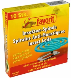 Favorit Insektenspirale 10er Pack