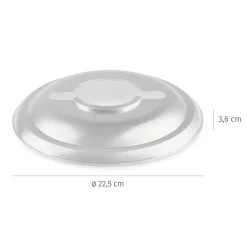 Feuerhand Reflektorschirm für Sturmlaterne Baby Special 276 pure white