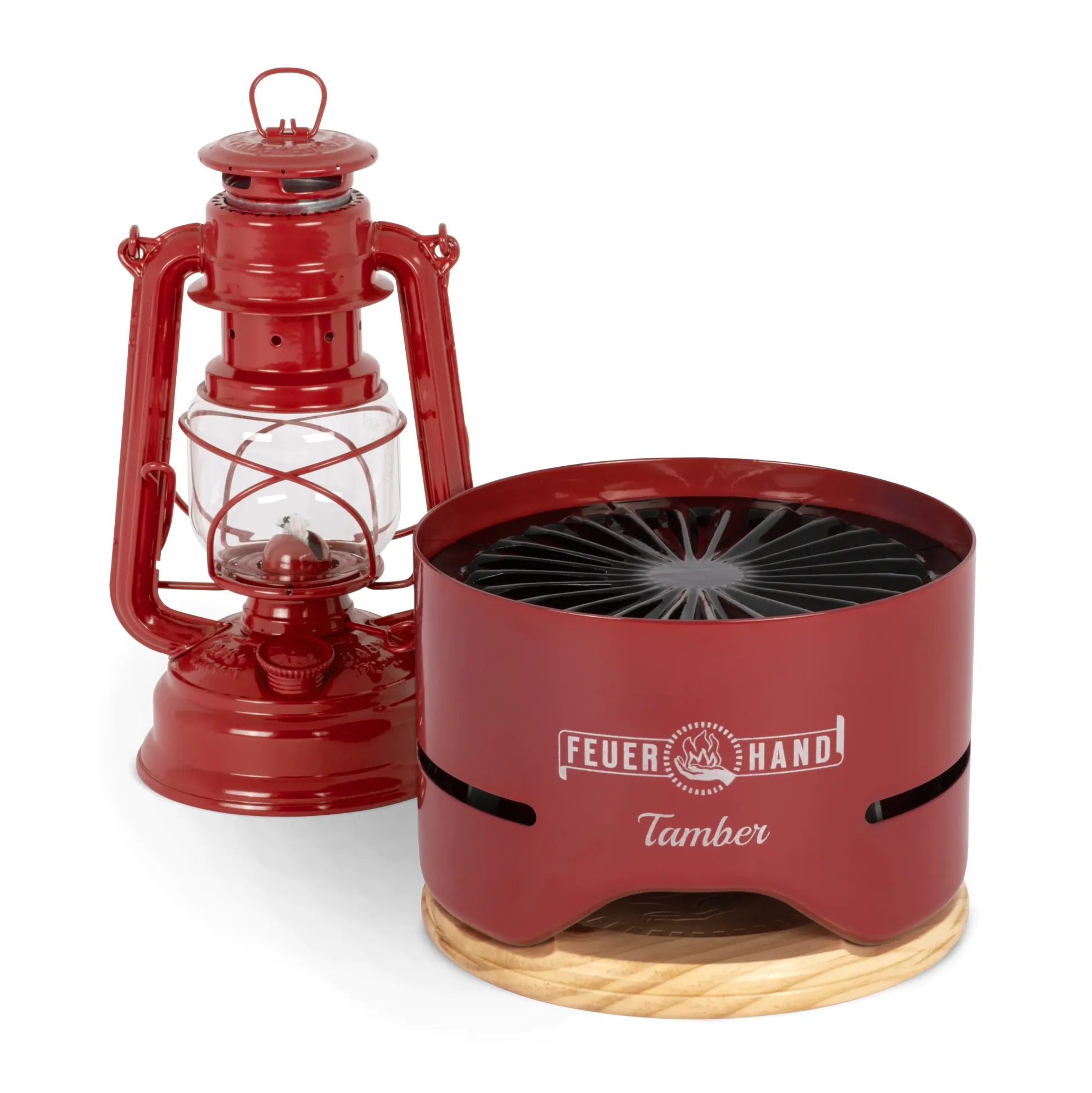 Feuerhand Tischgrill Tamber ruby red