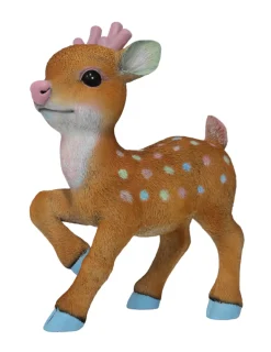 Figur Rehkitz groß, Polyresin 72 x 55 x 20 cm pastell