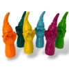 Figur Zwerg Stecker mit Fernglas 12fach Polyresin 35 x 9,5 x 10 cm bunt