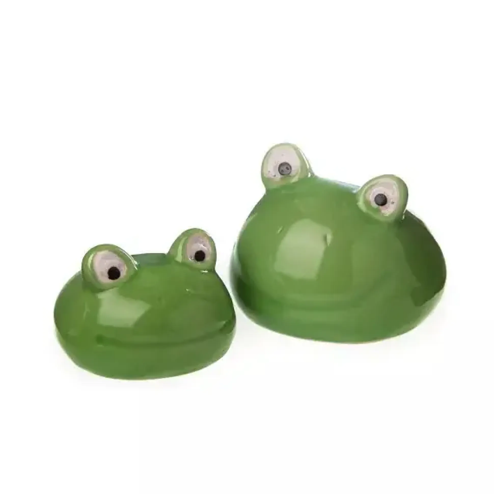 Flamingo Dekofigur Schwimmfrosch 6-8 cm grün